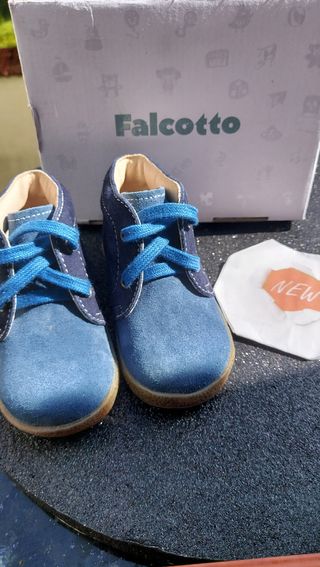 Stringate Falcotto in pelle num 20 