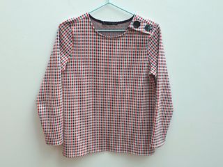 JERSEY CHICA SFERA TALLA S NUEVO BLANCO ROJO AZUL