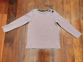 JERSEY CHICA SFERA TALLA S NUEVO BLANCO ROJO AZUL