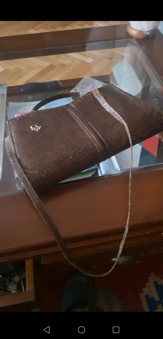 Borsa in pitone vintage Christian Dior 