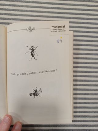 Vida privada y pública de los animales