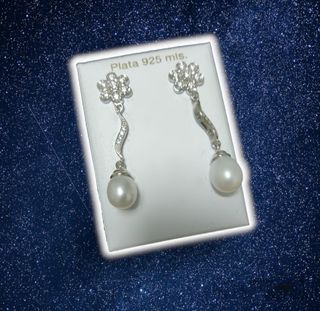 Pendientes largos PLATA 