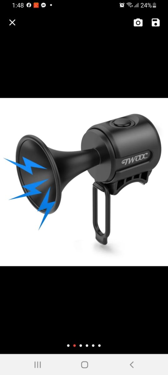 bocina electrónica nueva sin usar 6 euros