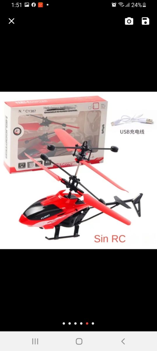 helicóptero juguete para niños 10 euros