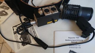 Sachtler Foco Reporter 75 LED  y Cinturón NRG