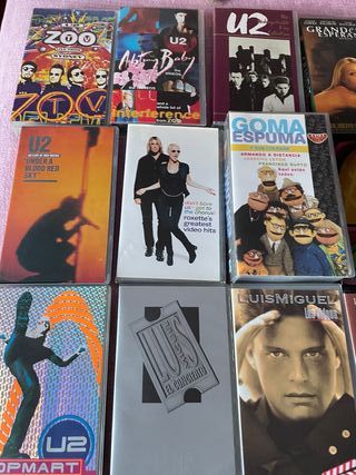 Vhs, peliculas y Música