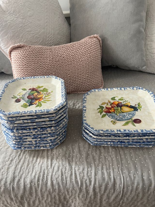 Juego de platos Italianos