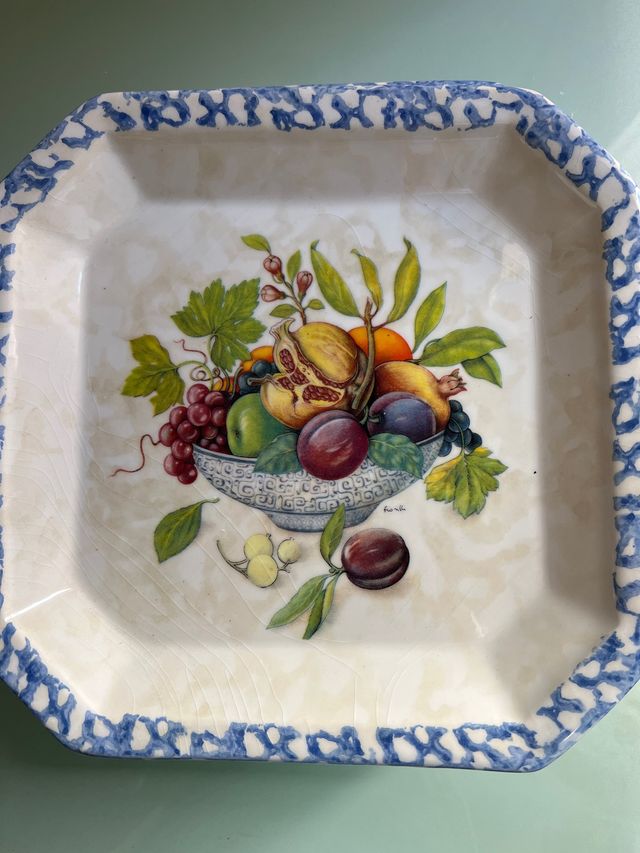 Juego de platos Italianos