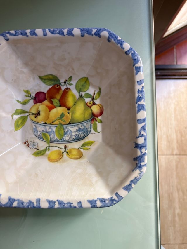 Juego de platos Italianos