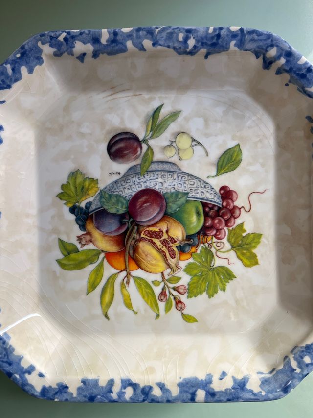 Juego de platos Italianos