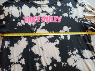 Camiseta Fake Rules Pull&Bear M tie-dye