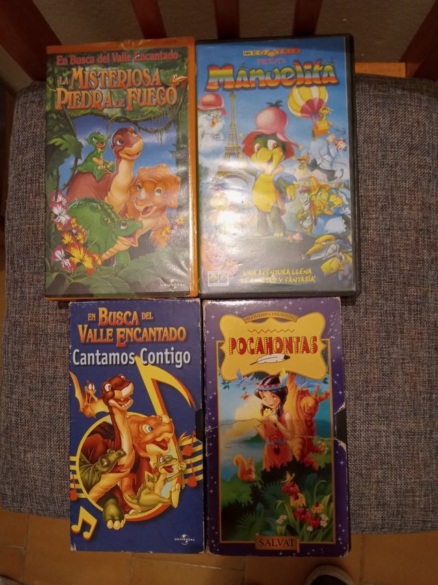 Lote de 18 películas en VHS