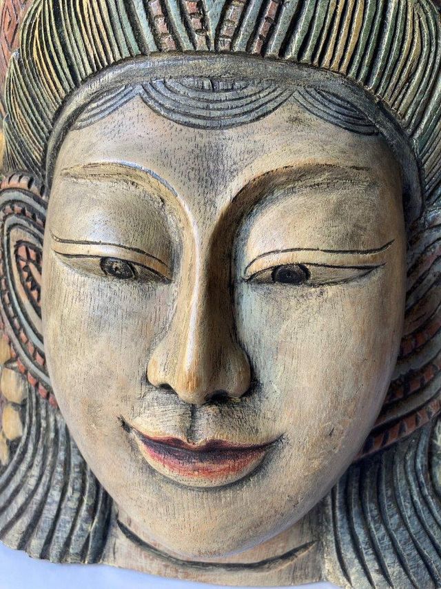 Máscara madera tallada Tailandia