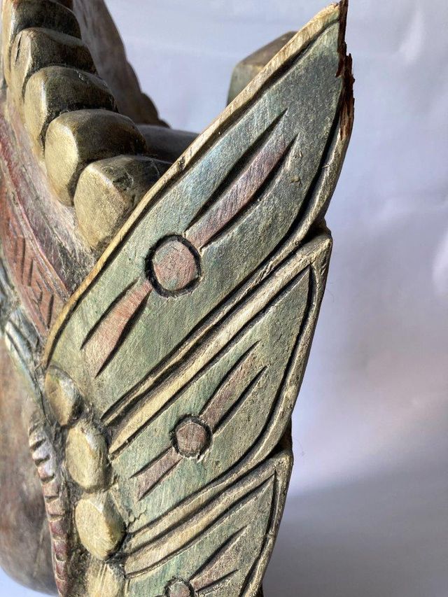 Máscara madera tallada Tailandia