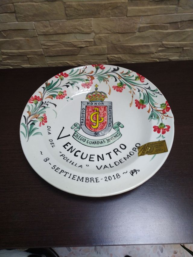 Prato escolar dos Guardas Juvenis