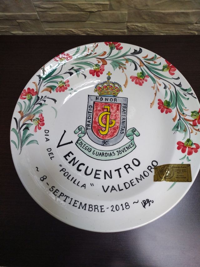 Prato escolar dos Guardas Juvenis