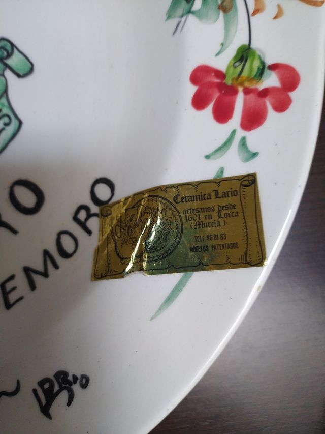 Prato escolar dos Guardas Juvenis