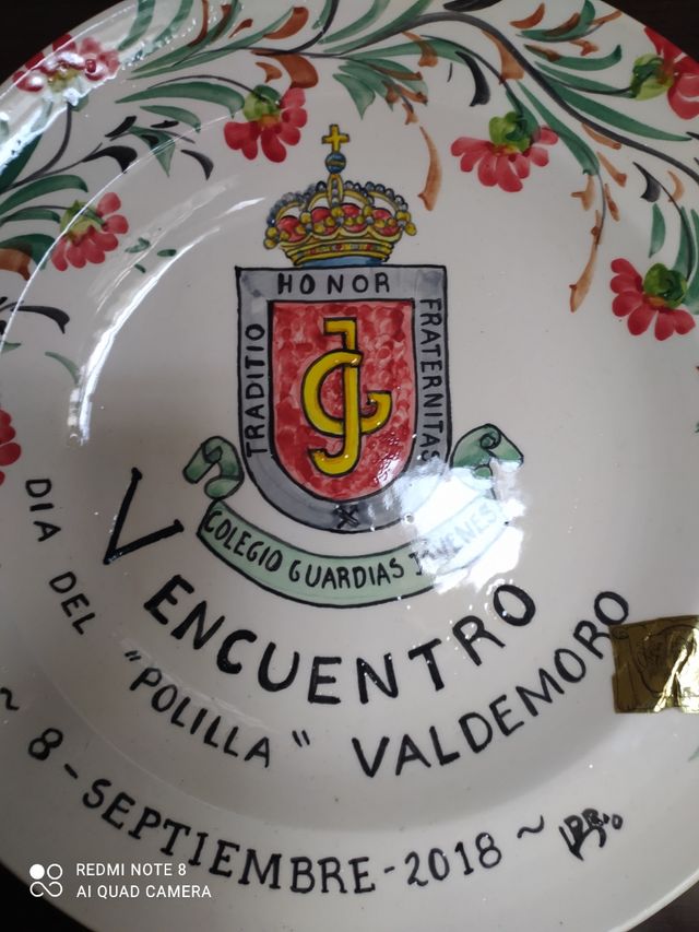 Prato escolar dos Guardas Juvenis