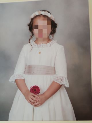 Vestido de comunion niña
