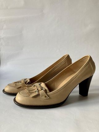 Zapato mocasín de tacón Bimba y Lola 