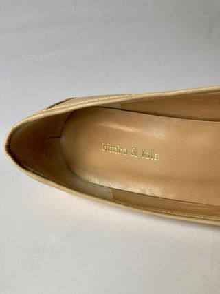 Zapato mocasín de tacón Bimba y Lola 