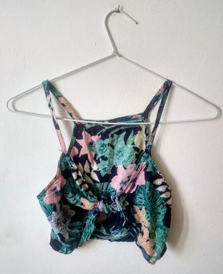 Top floreado S