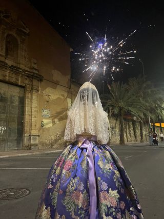 Falda de fallera talla36-38