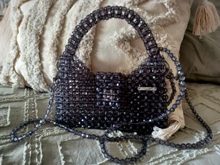 Bolso cuentas, abalorios  hanmade