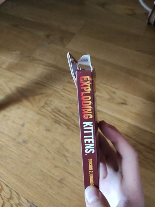 exploding kittens para dos jugadores