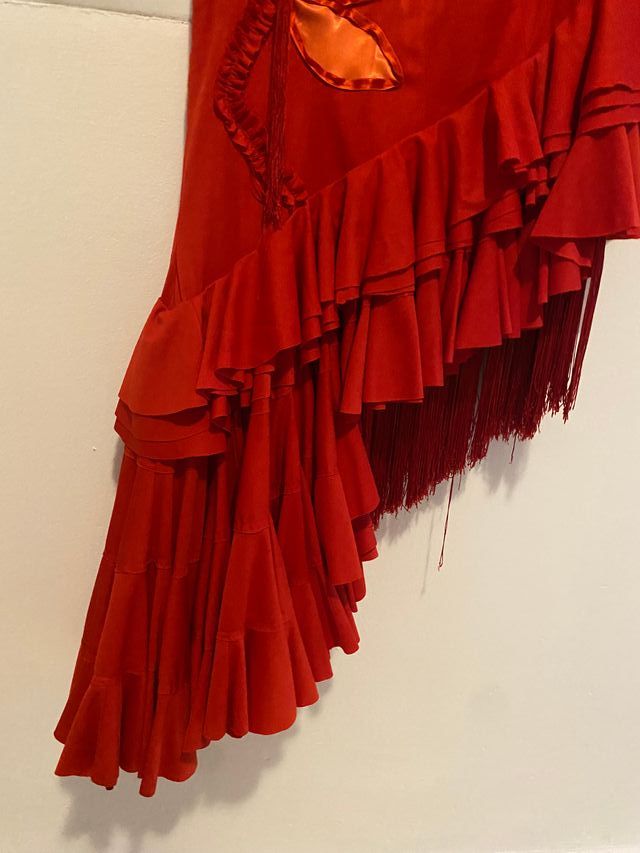 Falda flamenca de vestir