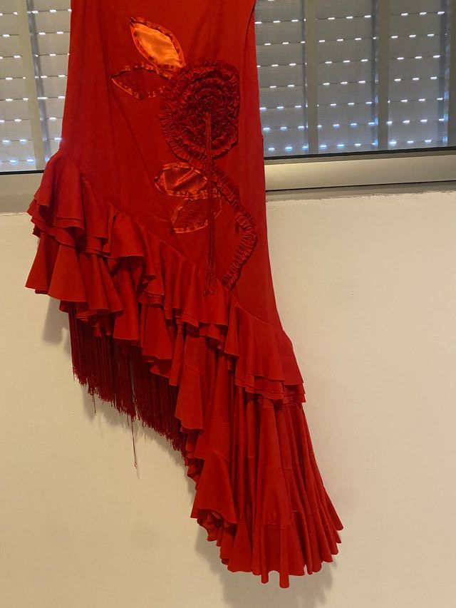 Falda flamenca de vestir
