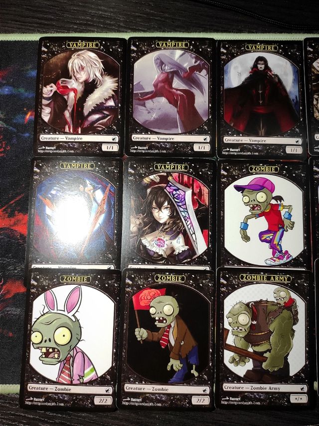 🧙‍♂️💯 TOKENS MTG TCG PERSONALIZADOS 💯🧙‍♂️