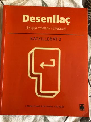 Desennllaç Llengua catalana i Literatura