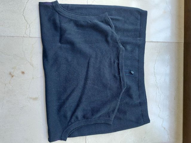 Chaleco azul Adolfo Domínguez