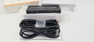 | NUEVO | Switch HDMI 2 monitores 4K@30Hz, HDMI1.4