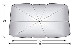 Sombrilla de coche plegable para parabrisas Nueva