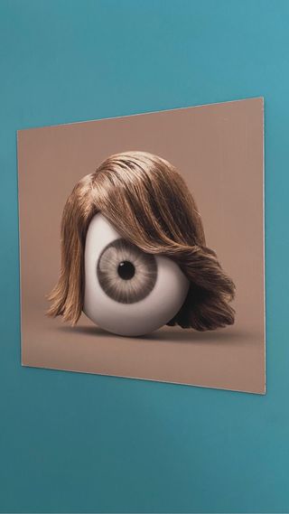 Láminas ojos cartón pluma