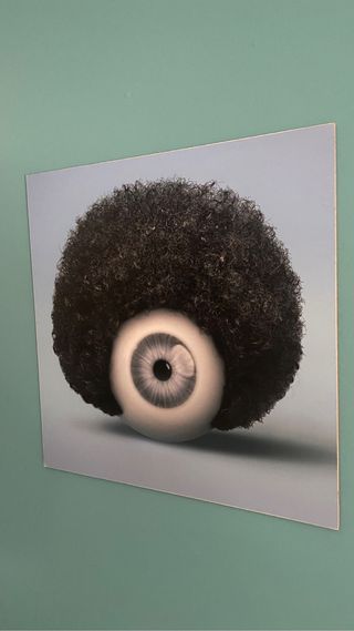 Láminas ojos cartón pluma