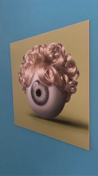 Láminas ojos cartón pluma