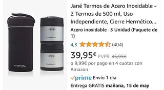 Termos de acero inoxidable Jane