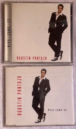 Agustín Pantoja lote cd y single cd