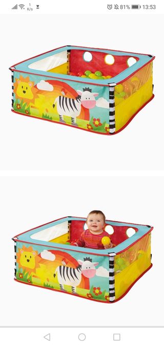 divertido parque de bolas!!! abierto pero poco uso