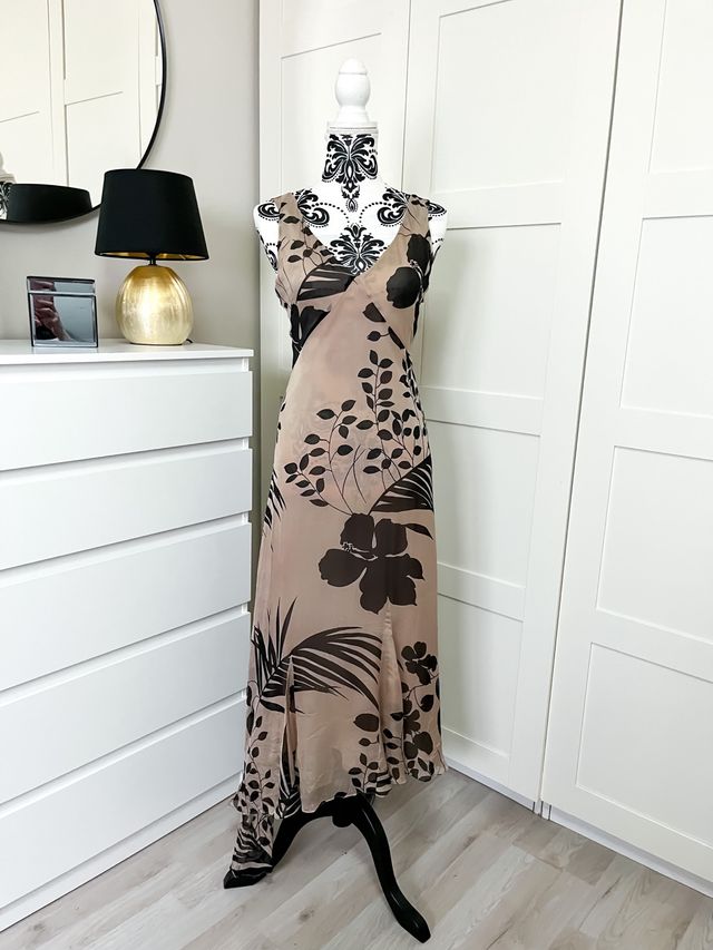 Vestido seda 100% de Episode Talla L