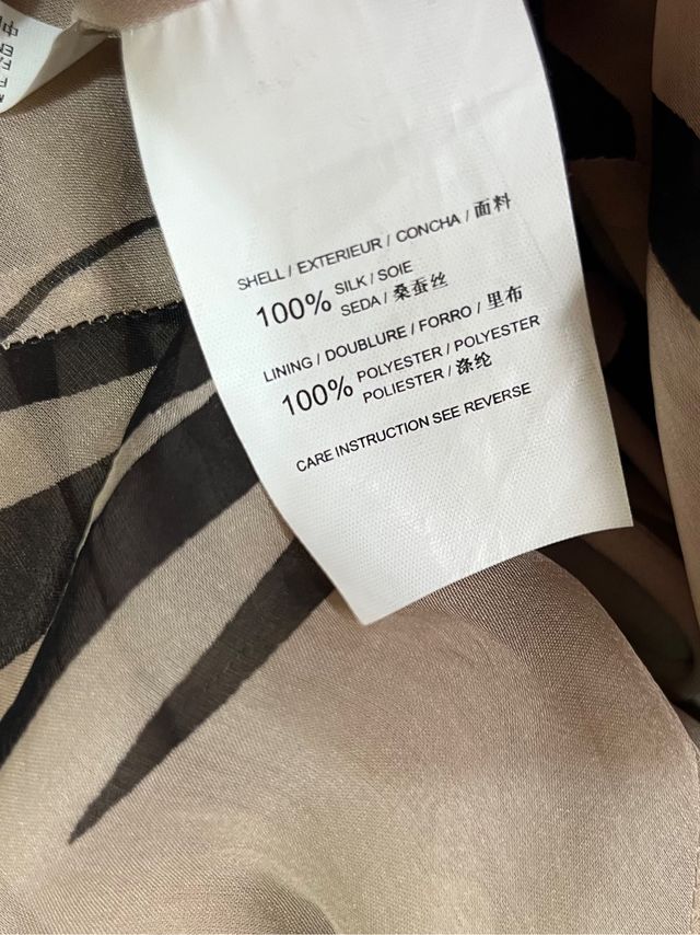 Vestido seda 100% de Episode Talla L