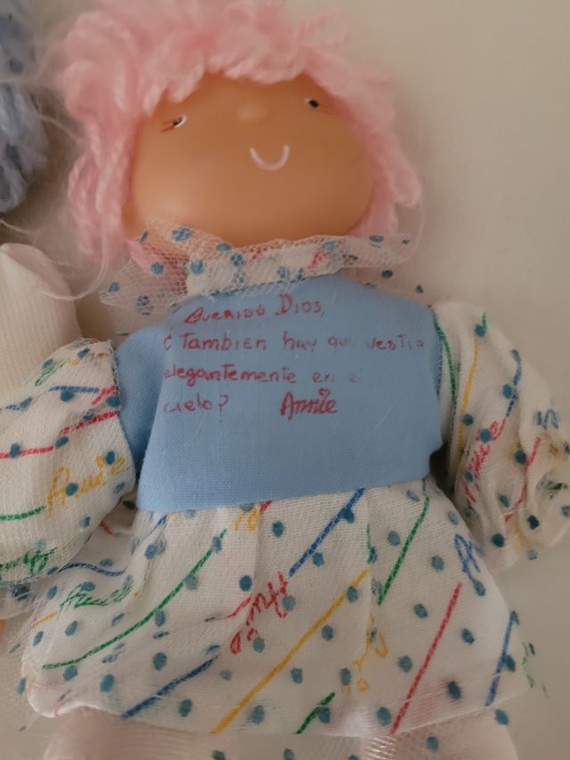 dos muñecas annie, años 80 por 5€