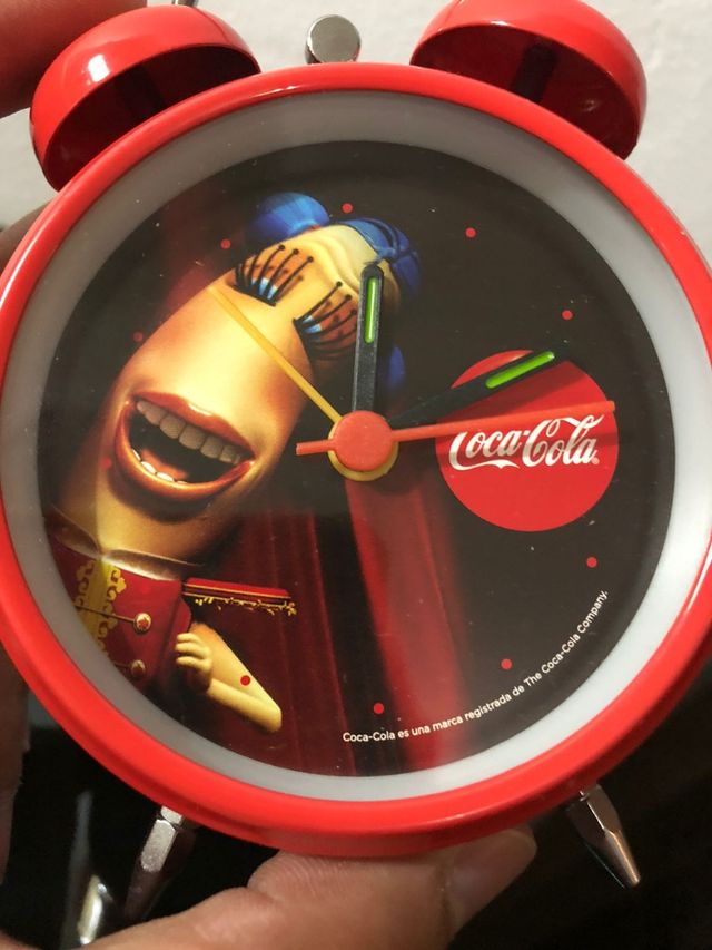 Reloj Despertador De Coca Cola