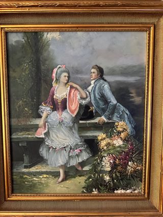 Bonito cuadro clásico