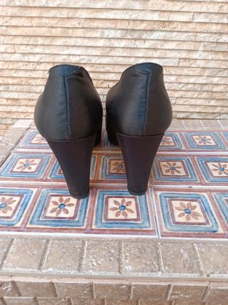 OFERTA! Zapatos de tacón de raso