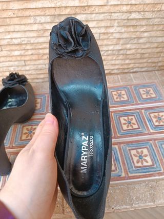 OFERTA! Zapatos de tacón de raso