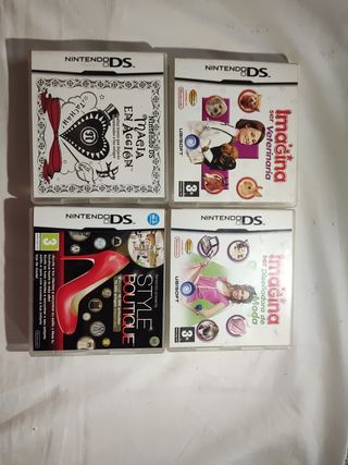 Pack 4 Juegos Nintendo DS